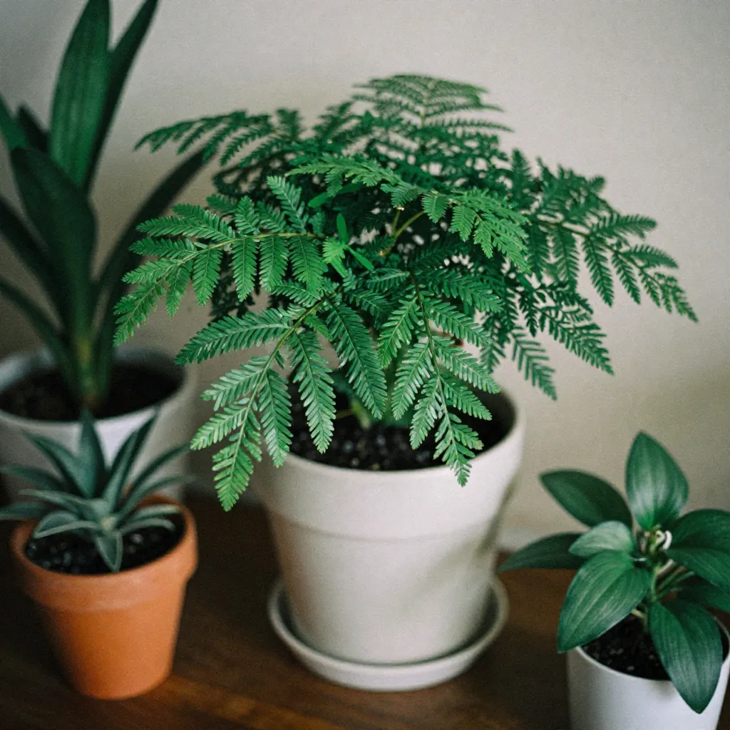 Air purifying plant thriving in dry conditions